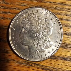 Silver, 1921 USA Morgan